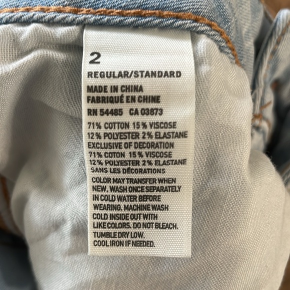 American Eagle Outfitters Light Wash MIDRise Jegging - Picture 4 of 4